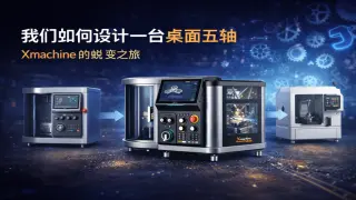 我们如何设计一台桌面五轴_Xmachine的蜕变之旅_cnc_cnc加工中心_五轴加工_机械_科技