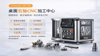 Xmachine XM-100桌面五轴CNC加工中心精度说明
