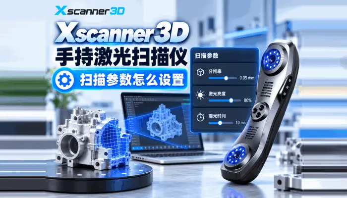 Xscanner 3d 手持激光扫描仪教程-参数设置