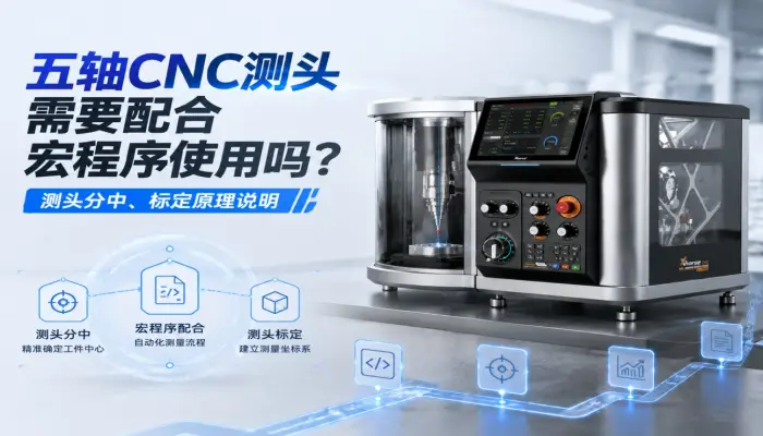 五轴CNC测头需要配合宏程序使用吗？测头分中、标定原理说明