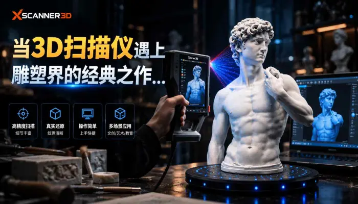 当3D扫描仪遇上雕塑界的经典之作