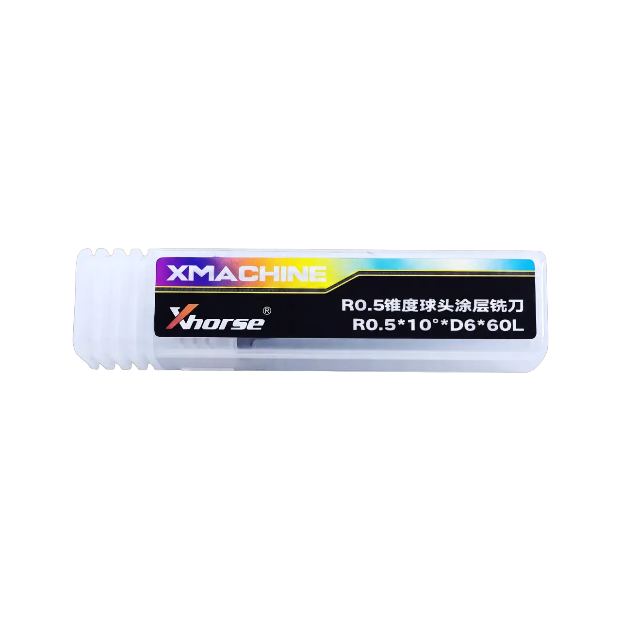 XM100/WM100 桌面五轴 CNC D6 刀库专用涂层 R0.5 锥度球头铣刀 — 缩略图 7