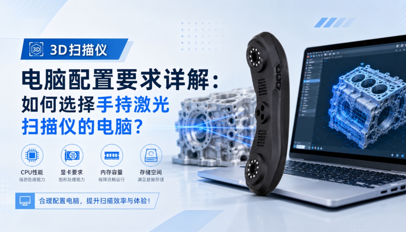3D扫描仪电脑配置要求详解：如何选择适合手持激光扫描仪的电脑？