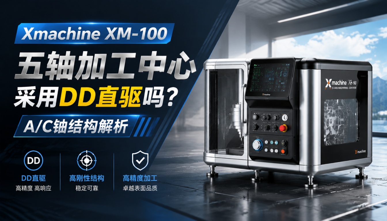 Xmachine XM-100五轴加工中心采用DD直驱吗？A/C轴结构解析